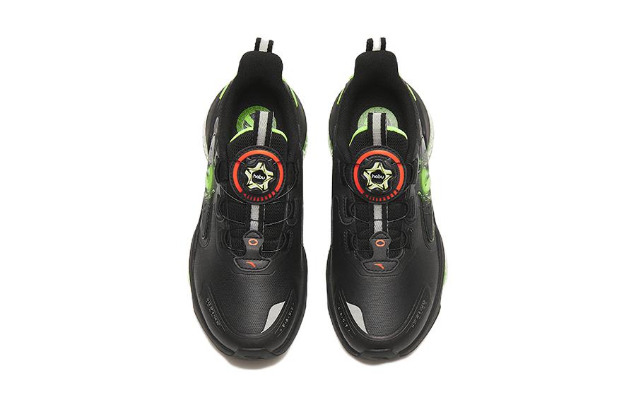 Lookbook (Preschool) Anta UFO Low 'Black Green' 312245539-1