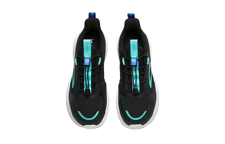 Lookbook (Preschool) Anta UFO Low 'Black Green' A312235514-1