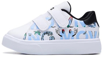 (Preschool) Anta Velcro 'White Black Blue' 312230031-3 (Preschool) Anta Velcro 'White Black Blue' 312230031-3