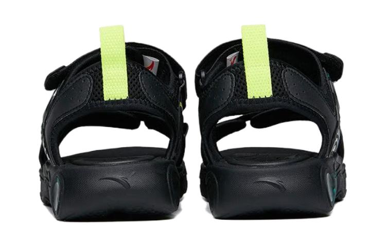 Shop (PS) Anta Klittenband Strand Sandalen ''Zwart Groen'' 312226922-1