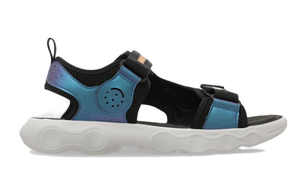Order (Preschool) Anta Velcro Beach Sandal 'Black Orange' 312226922-4