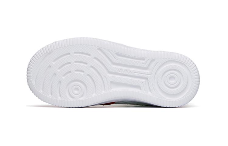 Shop (PS) Anta Velcro Leggero Traspirante ''Bianco Rosso'' A312229901-2