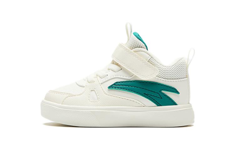 (Preschool) Anta Velcro Low 'Green-White' A312240075H-1