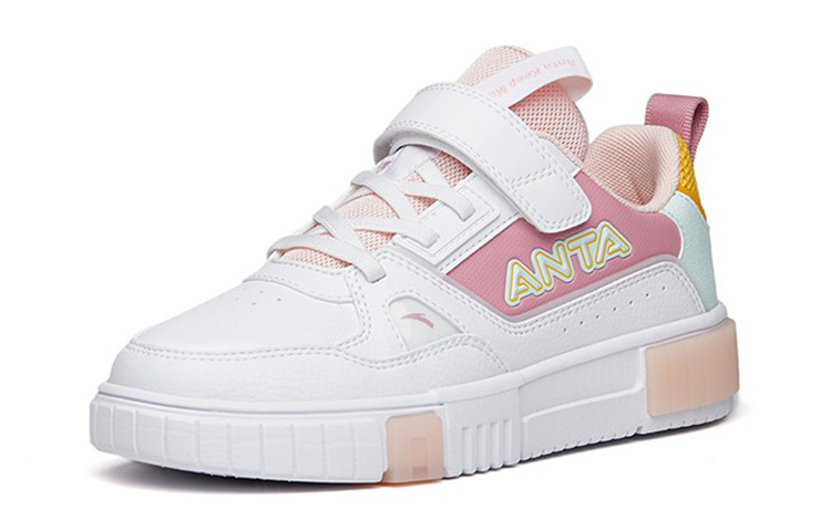 Order (PS) Anta Velcro Basso ''Bianco Rosa'' 322218083-2