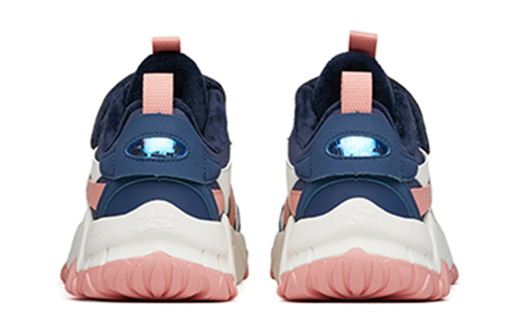 Purchase (PS) Scarpe da Corsa Anta Velcro ''Blu Bianco Rosa in Pile'' 322146970-3