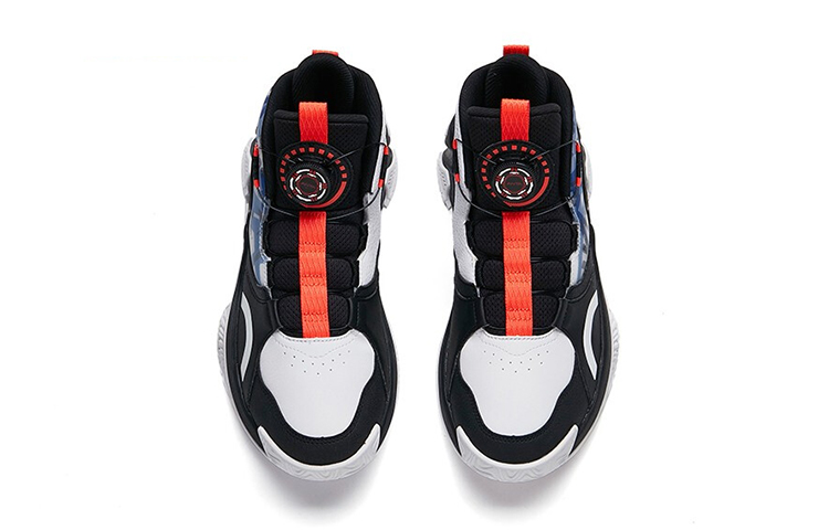 (PS) Anta Velcro Sneaker 'Black White Red Silver' 圖 3