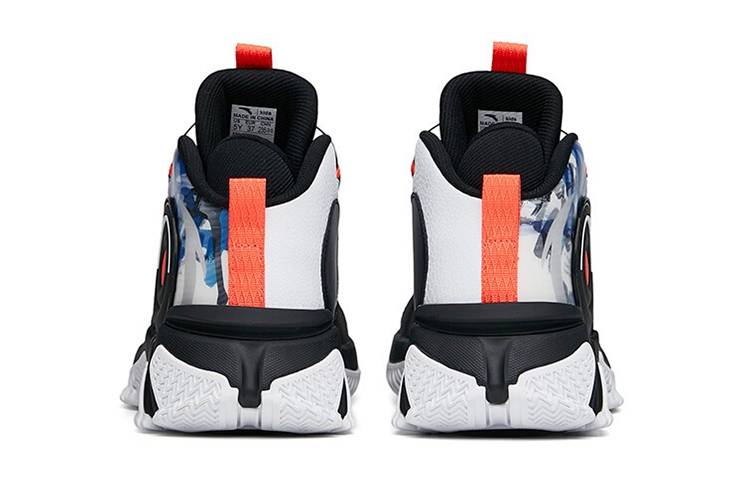 (PS) Anta Velcro Sneaker 'Black White Red Silver' 圖 4