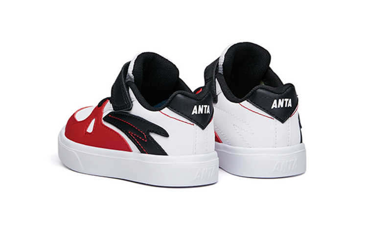 (PS) Anta Velcro Sneaker 'White Black Red' 圖 4