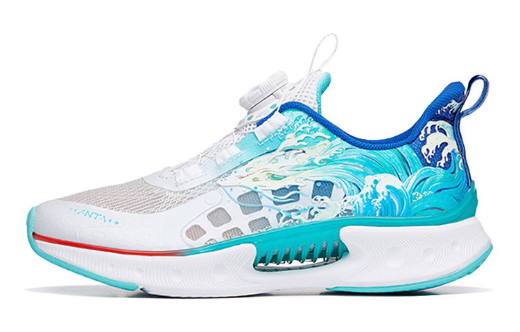 Buy (PS) Zapatillas para Correr Anta ZhuiFeng 'Bai Lv Lan' 312225516R-2