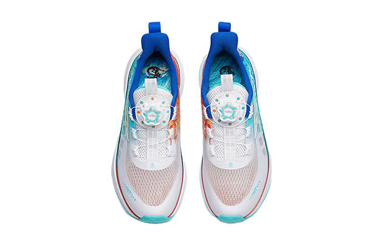 Lookbook (PS) Zapatillas para Correr Anta ZhuiFeng 'Bai Lv Lan' 312225516R-2