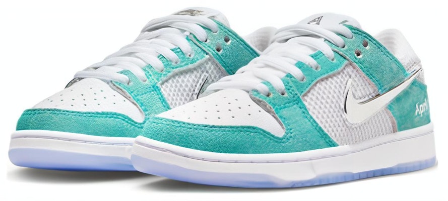 (PS) April Skateboards x Nike Dunk Low SB 'Verde Turbo' FZ6106-300 Lookbook (PS) April Skateboards x Nike Dunk Low SB 'Verde Turbo' FZ6106-300