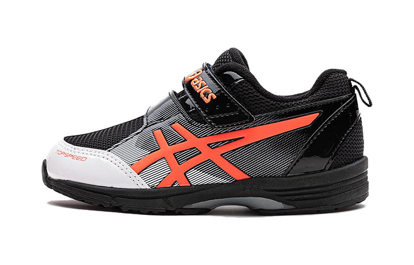 Buy (PS) アシックス 黒白オレンジ (Ashikkusu Kuro Shiro Orenji) 1144A020-100