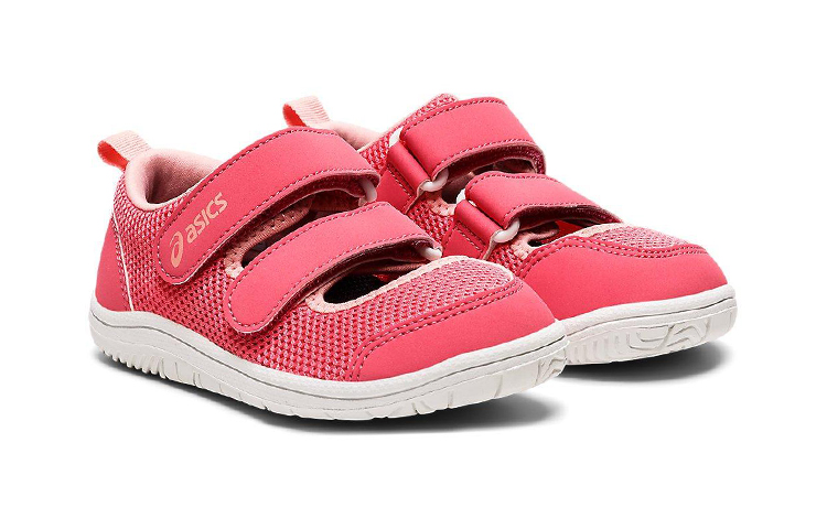 Lookbook (PS) ASICS Amphibian 9 Lage Sneakers Roze Kids 1144A230-700