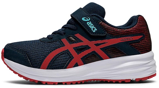 中童 Asics Azumaya 舒適透氣跑步鞋 藍紅 Buy 中童 Asics Azumaya 舒適透氣跑步鞋 藍紅