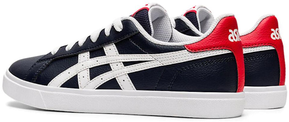 大童 Asics Classic Ct 休閒 低幫 兒童板鞋 藍紅 Lookbook 大童 Asics Classic Ct 休閒 低幫 兒童板鞋 藍紅