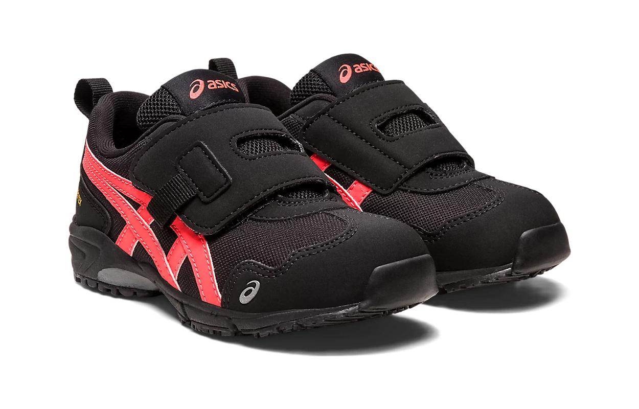 Shop (Preschool) ASICS Comfort Low Outdoor 'Black Red' 1144A044-003