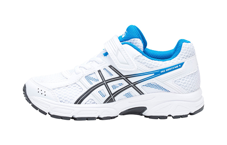 (PS) ASICS Contend 4 'White Blue'