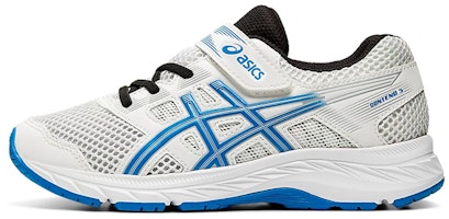 (Preschool) ASICS Contend 5 'White Blue' 1014A048-104 (Preschool) ASICS Contend 5 'White Blue' 1014A048-104