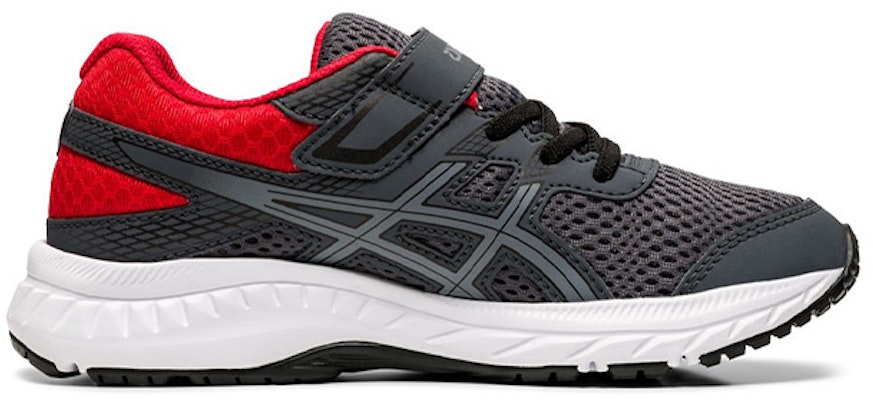 亞瑟士 Contend 6 跑步鞋 中童 黑紅 Order 亞瑟士 Contend 6 跑步鞋 中童 黑紅