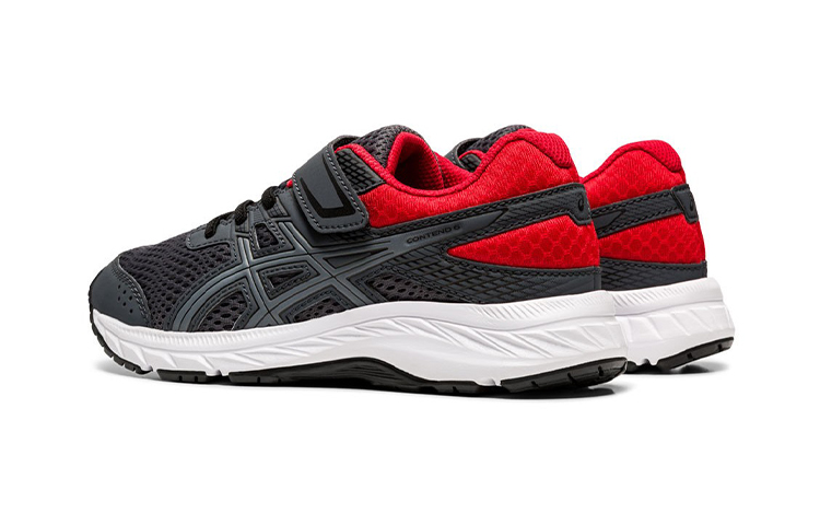 Lookbook 亞瑟士 Contend 6 跑步鞋 中童 黑紅