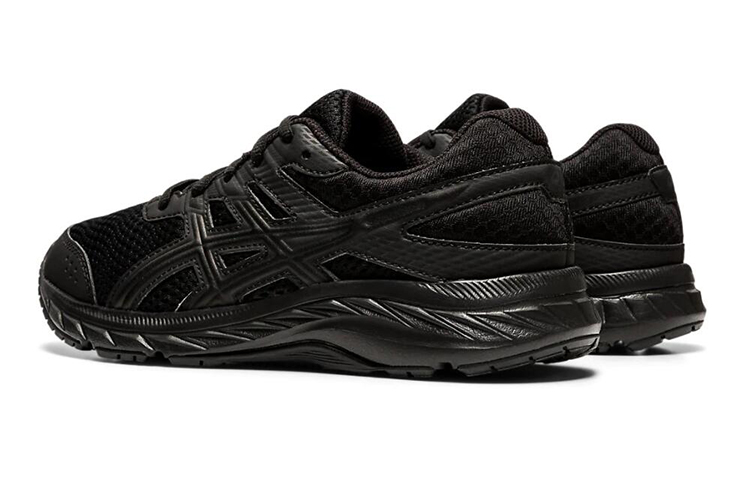 Lookbook 亞瑟士 Contend 6 (小童款) 黑色 跑步鞋
