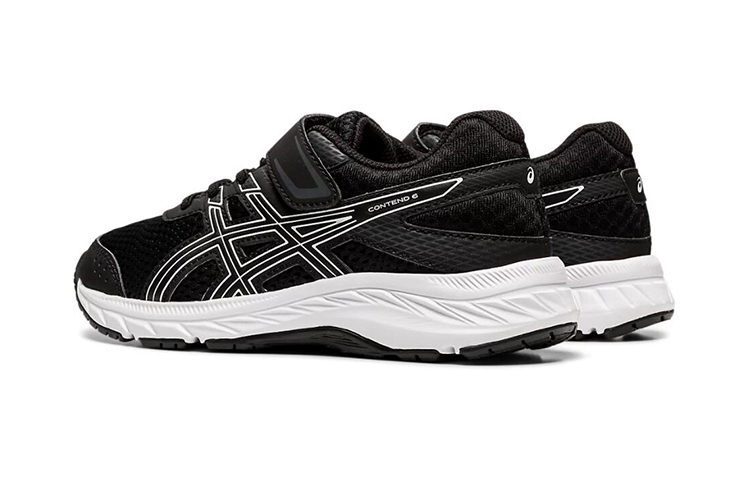Lookbook (PS) ASICS Contend 6 'Negro Blanco' 1014A087-001