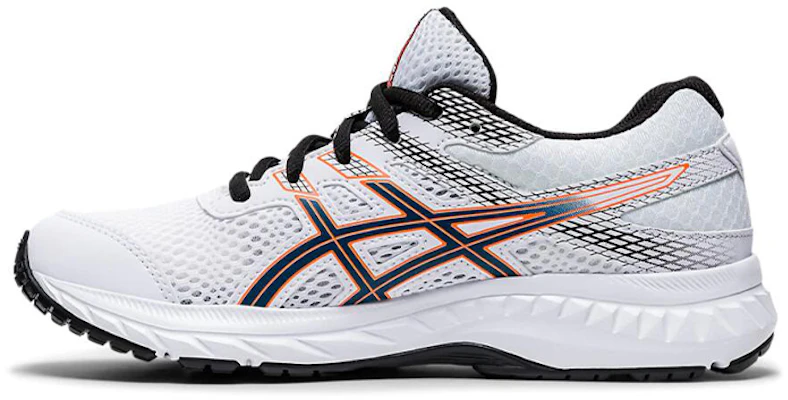 (JR) ASICS Gel-Contend 6 'Blanco Azul Naranja' 1014A086-104 Buy (JR) ASICS Gel-Contend 6 'Blanco Azul Naranja' 1014A086-104