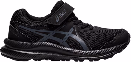 (Preschool) ASICS Contend 7 'Black Carrier Grey' 1014A194-001 (Preschool) ASICS Contend 7 'Black Carrier Grey' 1014A194-001