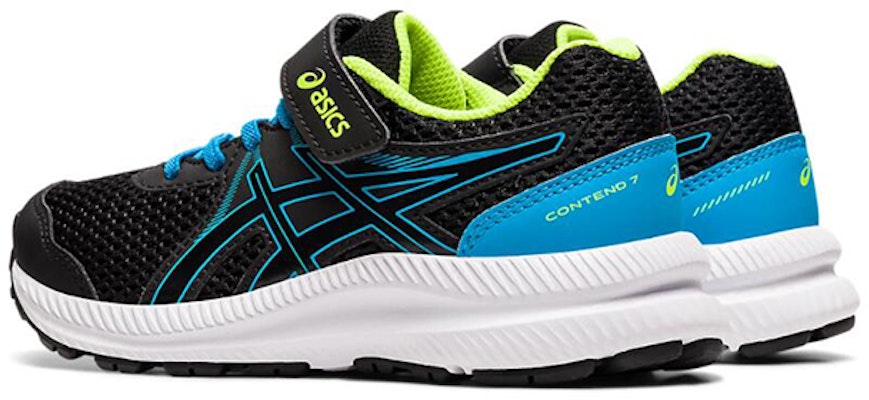 (PS) ASICS Contend 7 'Hitam Digital Aqua' 1014A194-007 Shop (PS) ASICS Contend 7 'Hitam Digital Aqua' 1014A194-007