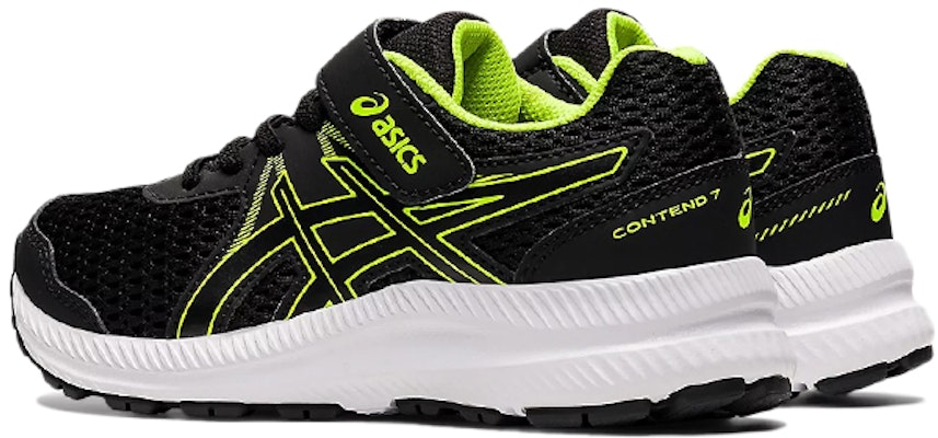 (PS) ASICS Contend 7 '黑色危险绿' 1014A194-005 Shop (PS) ASICS Contend 7 '黑色危险绿' 1014A194-005