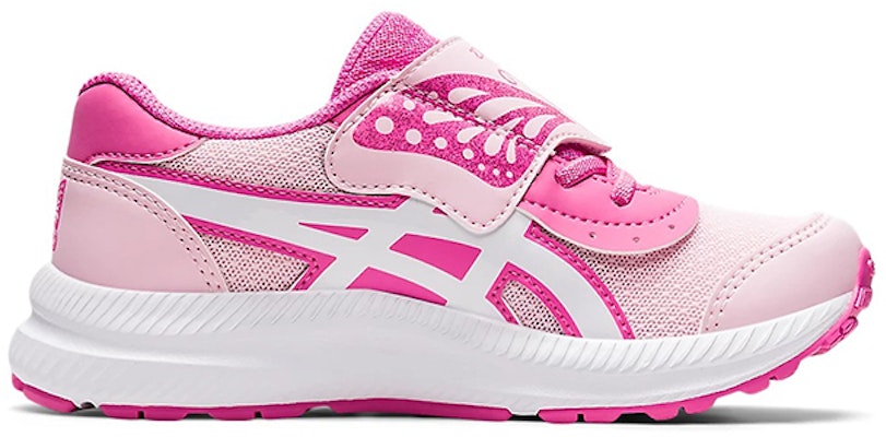 中童 Asics Contend 7 魔術貼 耐磨防滑 低幫跑步鞋 櫻花粉 Order 中童 Asics Contend 7 魔術貼 耐磨防滑 低幫跑步鞋 櫻花粉