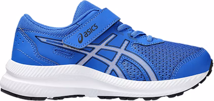 (Preschool) ASICS Contend 8 'Illusion Blue Pure Silver' 1014A258-406 (Preschool) ASICS Contend 8 'Illusion Blue Pure Silver' 1014A258-406