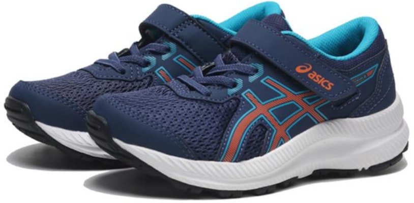 (PS) 亚瑟士 Contend 8 '靛蓝蓝色 日光桃色' 1014A258-405 Order (PS) 亚瑟士 Contend 8 '靛蓝蓝色 日光桃色' 1014A258-405