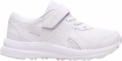 (Preschool) ASICS Contend 8 'Triple White' 1014A258-100 (Preschool) ASICS Contend 8 'Triple White' 1014A258-100