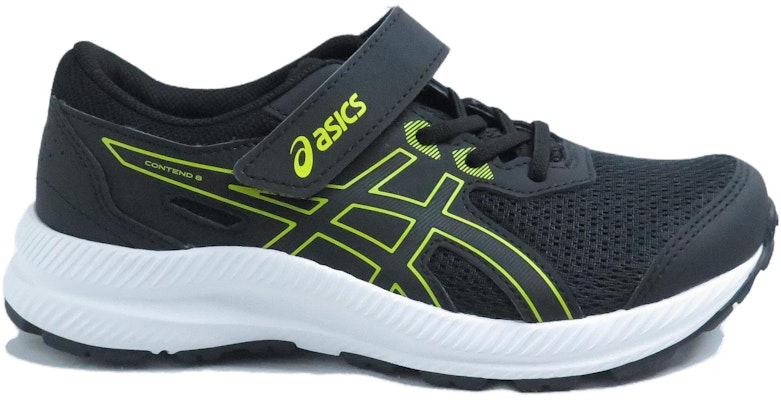 (Preschool) ASICS Contend 8 Black Bright Yellow 1014A258-009 Details for (Preschool) ASICS Contend 8 Black Bright Yellow 1014A258-009