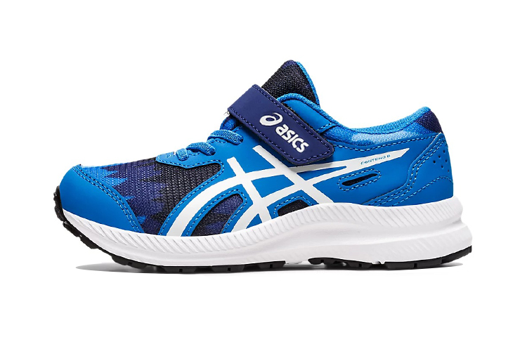 Buy (PS) 아식스 컨텐드 8 프린트 '블루 화이트' (59 characters) 1014A293-400