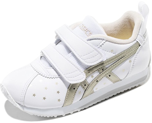(Preschool) ASICS Corsair Mini Sport Shoes K White/Gold 1144A003-100 Lookbook (Preschool) ASICS Corsair Mini Sport Shoes K White/Gold 1144A003-100