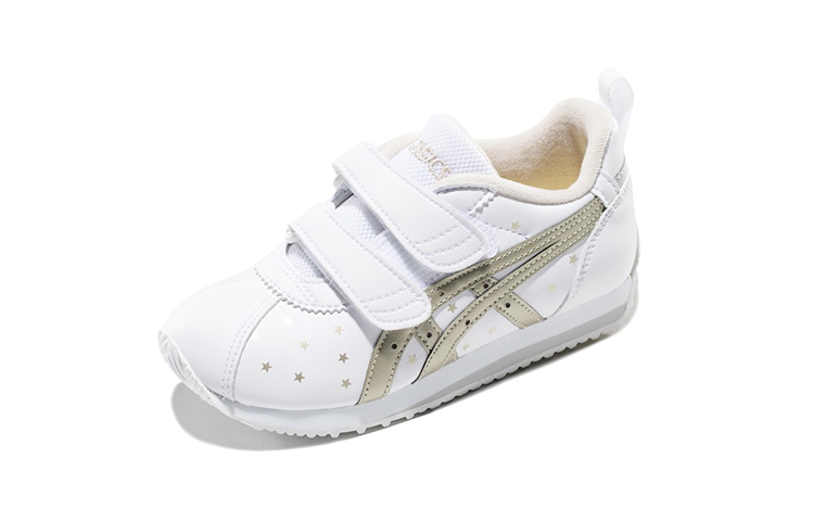 Lookbook (PS) Scarpe Sportive ASICS Corsair Mini K Bianco/Oro 1144A003-100