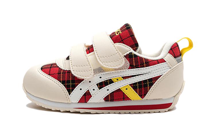 (Preschool) ASICS Cotla Sneakers 'Red Plaid Print' 1144A299-600