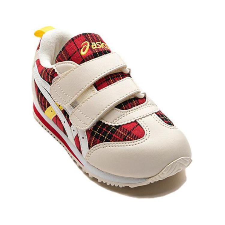 Shop (PS) 亚瑟士Cotla红色格子印花运动鞋 1144A299-600