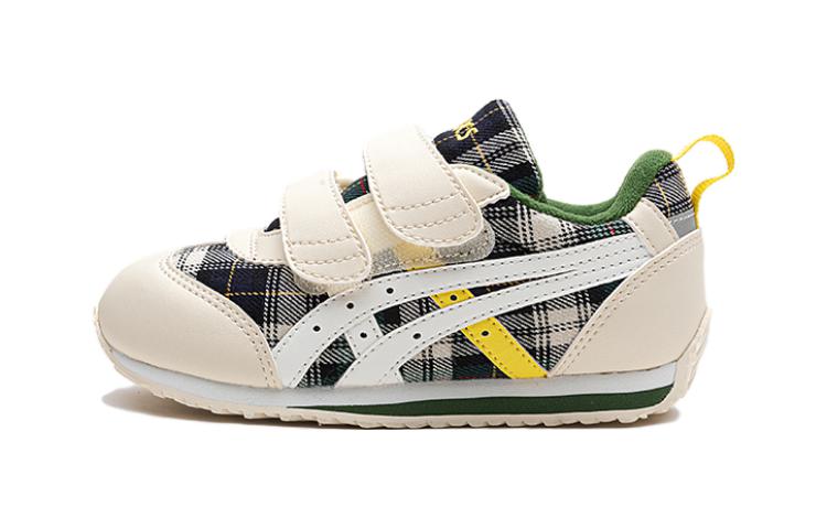 (Preschool) ASICS Cotla Sneakers 'White Plaid Print' 1144A299-300