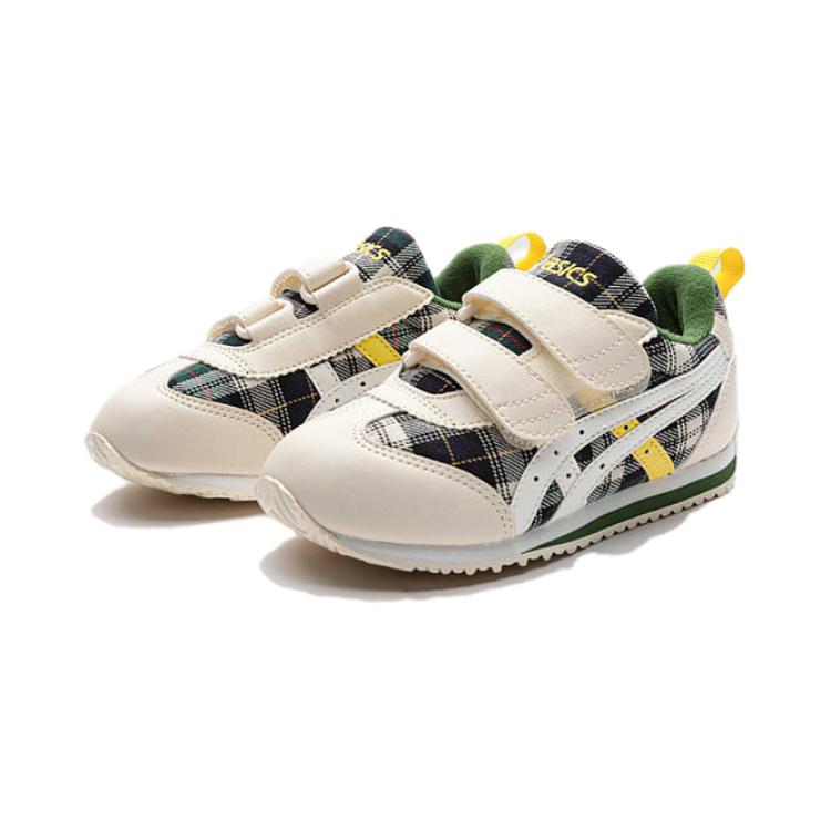 Lookbook (Preschool) ASICS Cotla Sneakers 'White Plaid Print' 1144A299-300