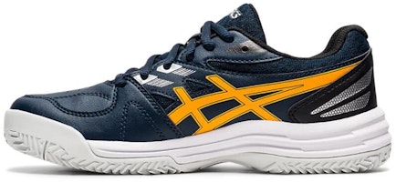 (Youth) ASICS Court Slide 2 Clay Blue/ 'Yellow' 1044A022-401 (Youth) ASICS Court Slide 2 Clay Blue/ 'Yellow' 1044A022-401