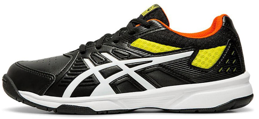 (Youth) ASICS Court Slide 'Black White Yellow' 1044A007-001 Buy (Youth) ASICS Court Slide 'Black White Yellow' 1044A007-001