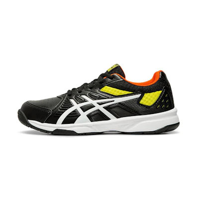 (Youth) ASICS Court Slide 'Black White Yellow'