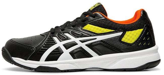 (JR) ASICS Court Slide Clay 'Hitam Putih Kuning' 1044A006-001 Buy (JR) ASICS Court Slide Clay 'Hitam Putih Kuning' 1044A006-001