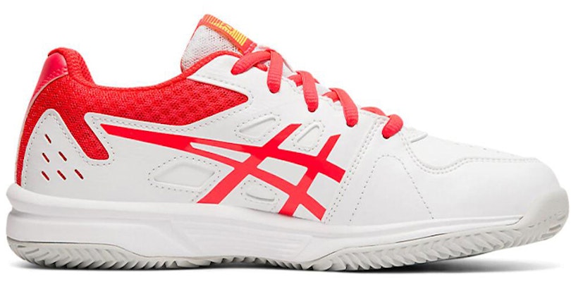 (Youth) ASICS Court Slide Clay 'White Red' 1044A006-101 Order (Youth) ASICS Court Slide Clay 'White Red' 1044A006-101