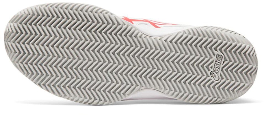 (Youth) ASICS Court Slide Clay 'White Red' 1044A006-101 Details for (Youth) ASICS Court Slide Clay 'White Red' 1044A006-101