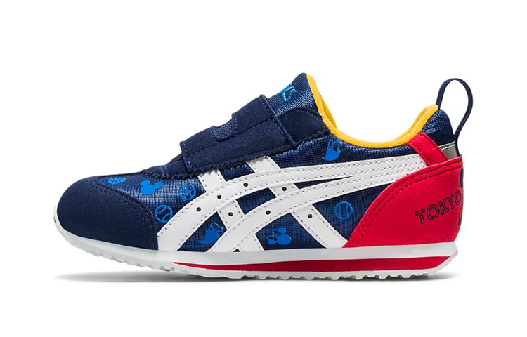 (Preschool) ASICS Disney x Idaho Mini 'Blue White Red' 1144A164-400