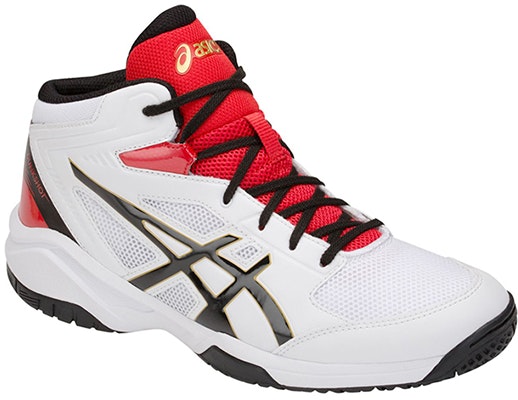 (PS) ASICS Dunkshot MB 8 Mid 'Putih Hitam Merah' TBF139-100 Shop (PS) ASICS Dunkshot MB 8 Mid 'Putih Hitam Merah' TBF139-100